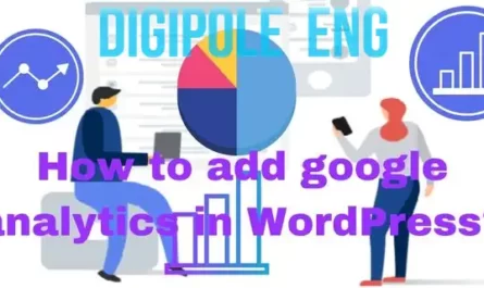 How to add google analytics in WordPress