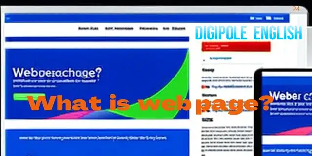 What is web page? Difference between webpage and website