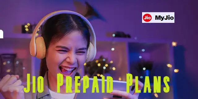 All types of Jio Prepaid Recharge Plans and offers in 2023