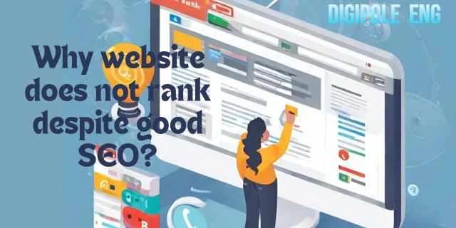 Why website does not rank despite good SEO